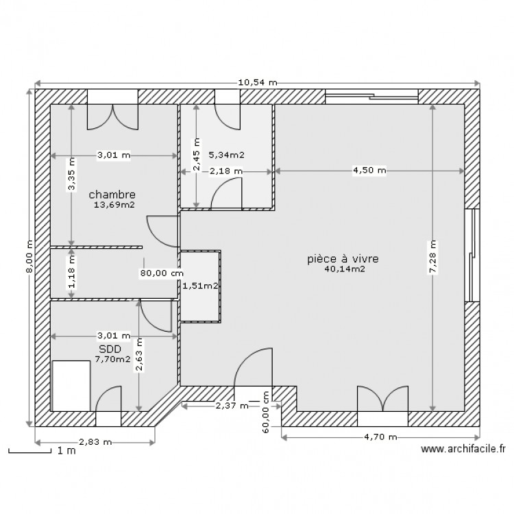 Plan. Plan de 0 pièce et 0 m2