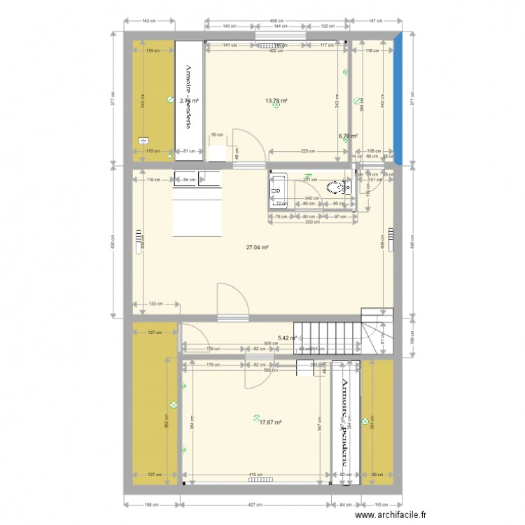 rené. Plan de 0 pièce et 0 m2