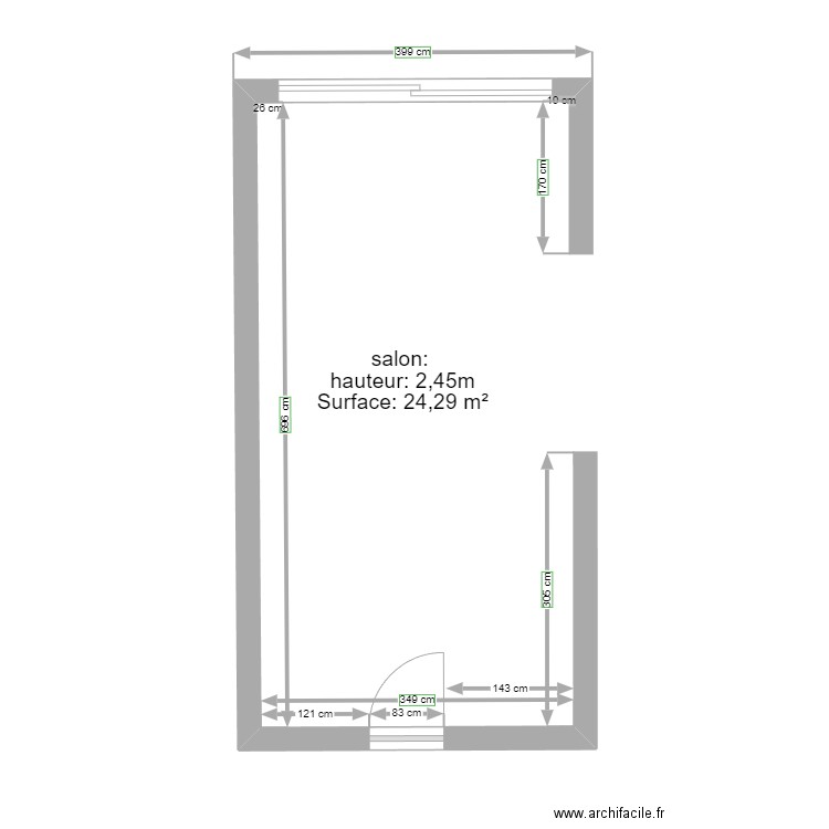 salon lou. Plan de 0 pièce et 0 m2