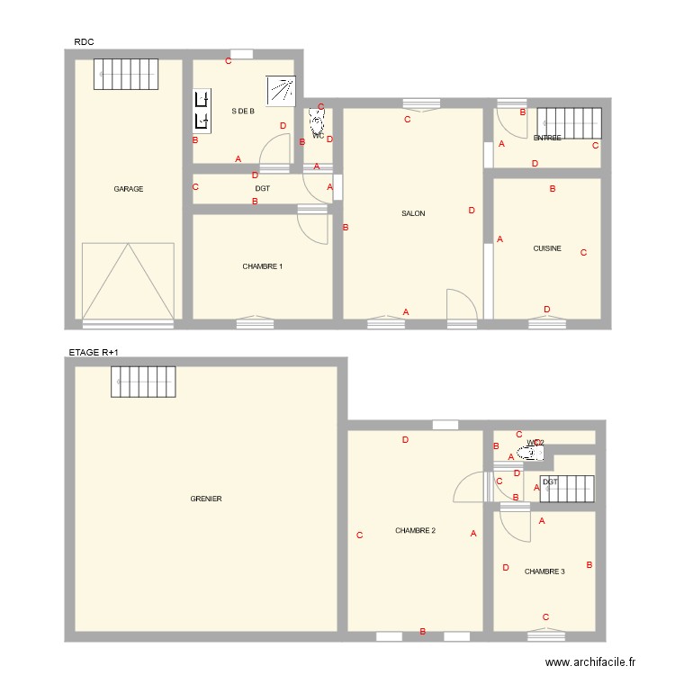 LEGRAND. Plan de 0 pièce et 0 m2