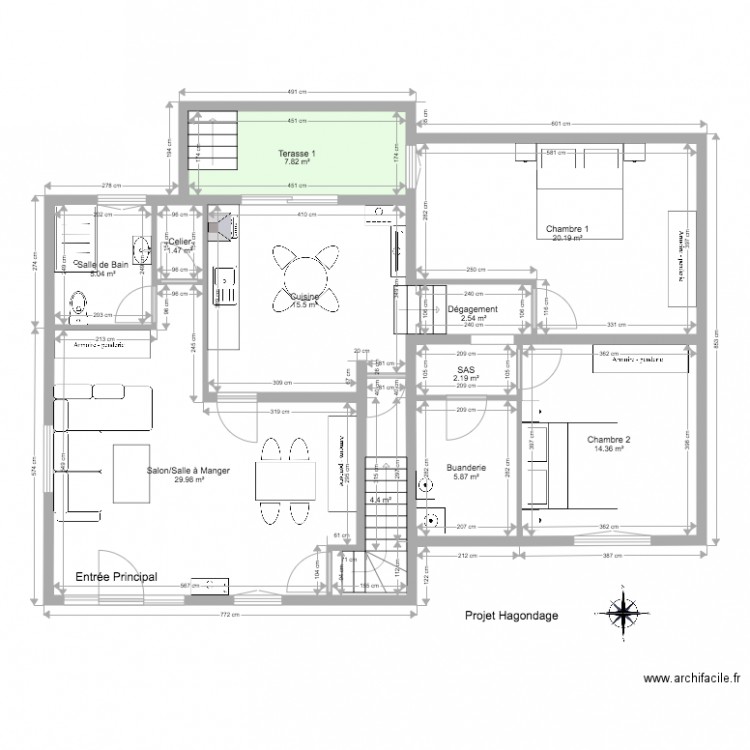 AFTAG sous sol. Plan de 0 pièce et 0 m2