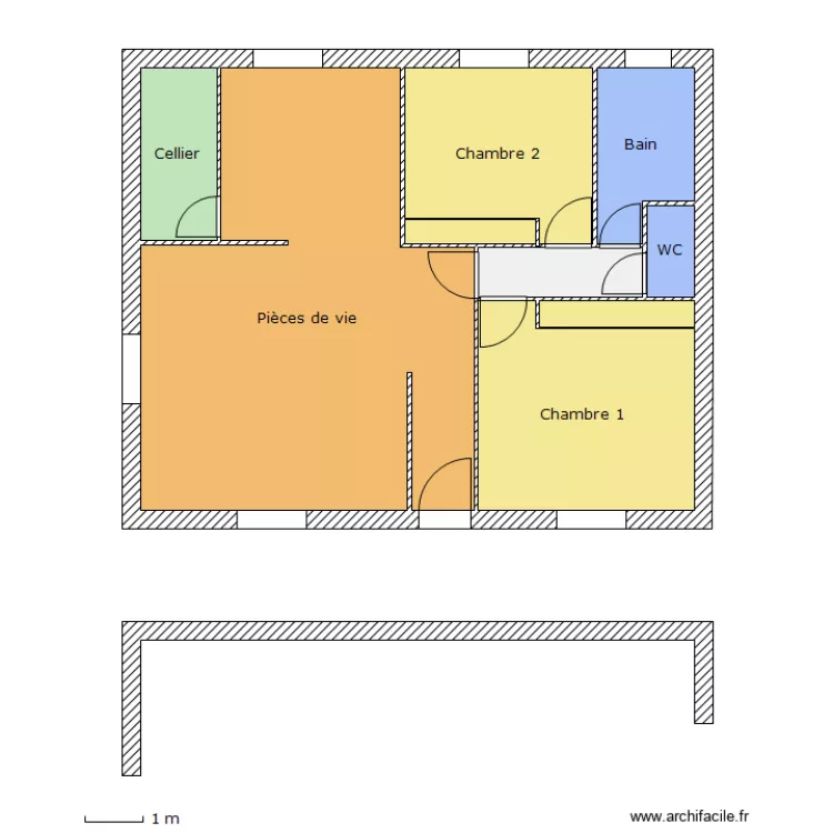 ELODIE 3bis - Vives. Plan de 