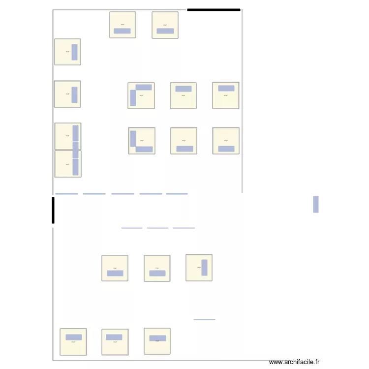 March&eacute; Plan1. Plan de 