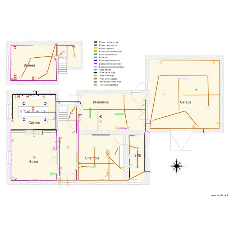 Le Sart tranchées. Plan de 0 pièce et 0 m2