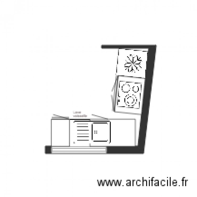 CUISINE. Plan de 0 pièce et 0 m2