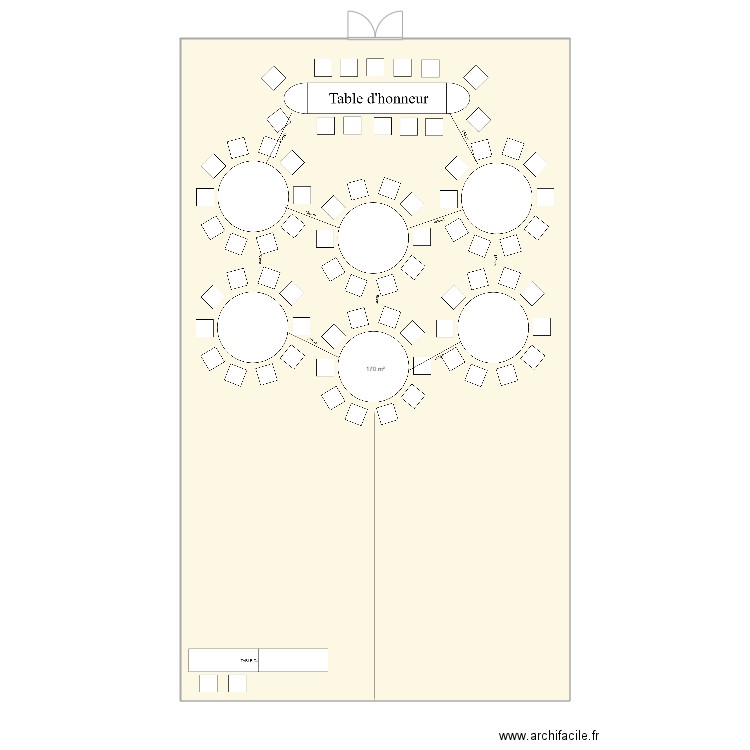 Salle. Plan de 0 pièce et 0 m2