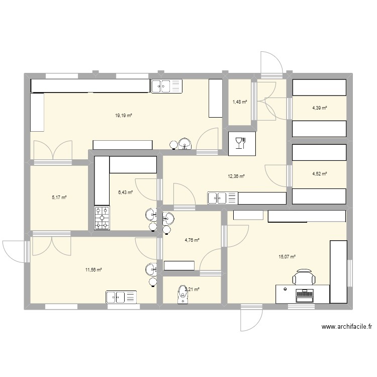 plan 95. Plan de 0 pièce et 0 m2