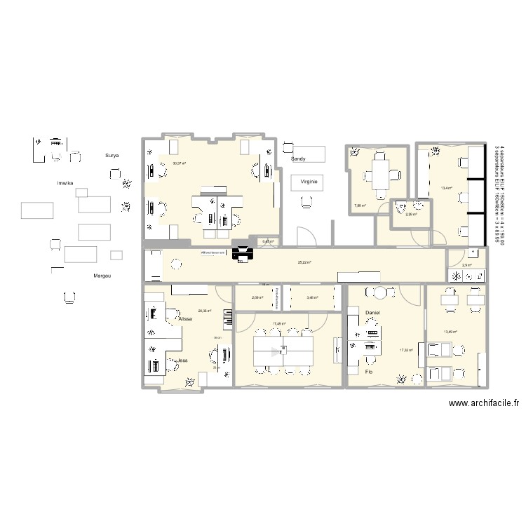 midi 10 2023 v3.2. Plan de 15 pièces et 158 m2