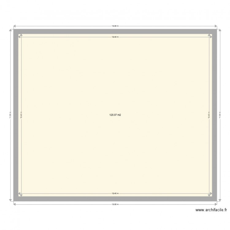 Thiviers 11x13. Plan de 0 pièce et 0 m2
