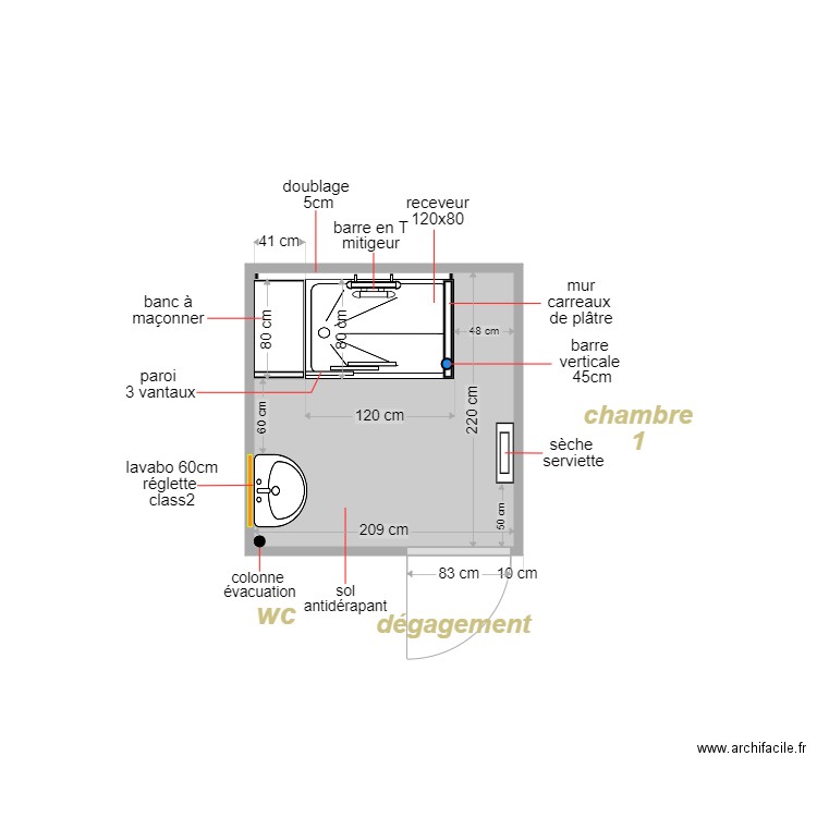 FANTOU. Plan de 0 pièce et 0 m2