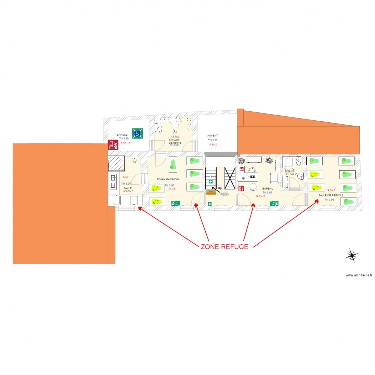 1 er etage apres 1. Plan de 0 pièce et 0 m2