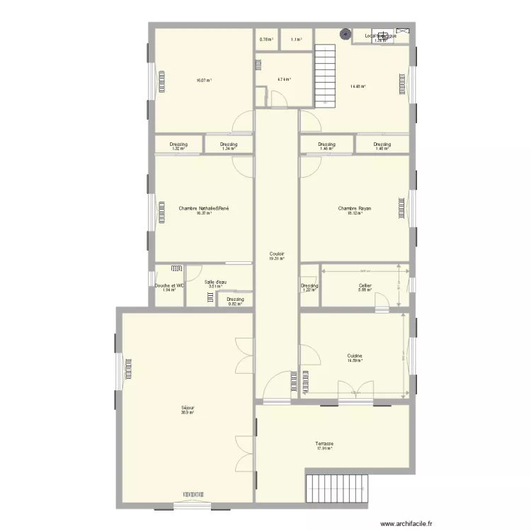 maison pm rn. Plan de 