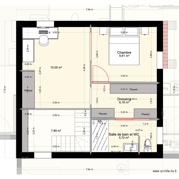 Maison 7. Plan de 0 pièce et 0 m2