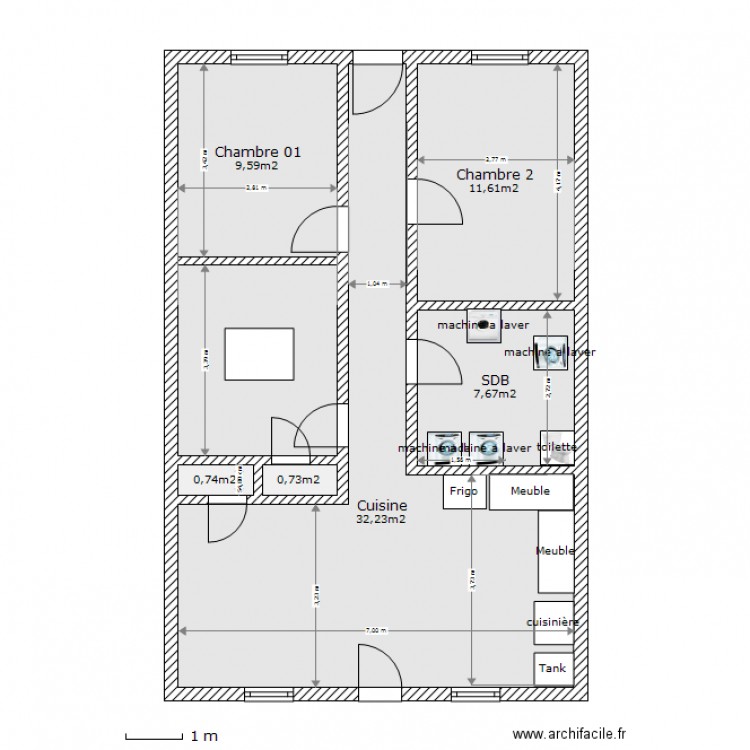 4650 - Lanauidère modifications. Plan de 0 pièce et 0 m2