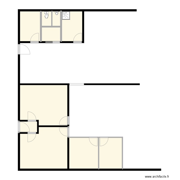 vestiaire st covid 19. Plan de 0 pièce et 0 m2