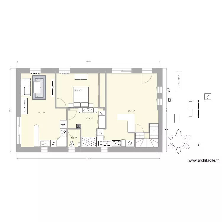La Scarpe RDC Projet 5. Plan de La Scarpe RDC Projet 5. Plan de