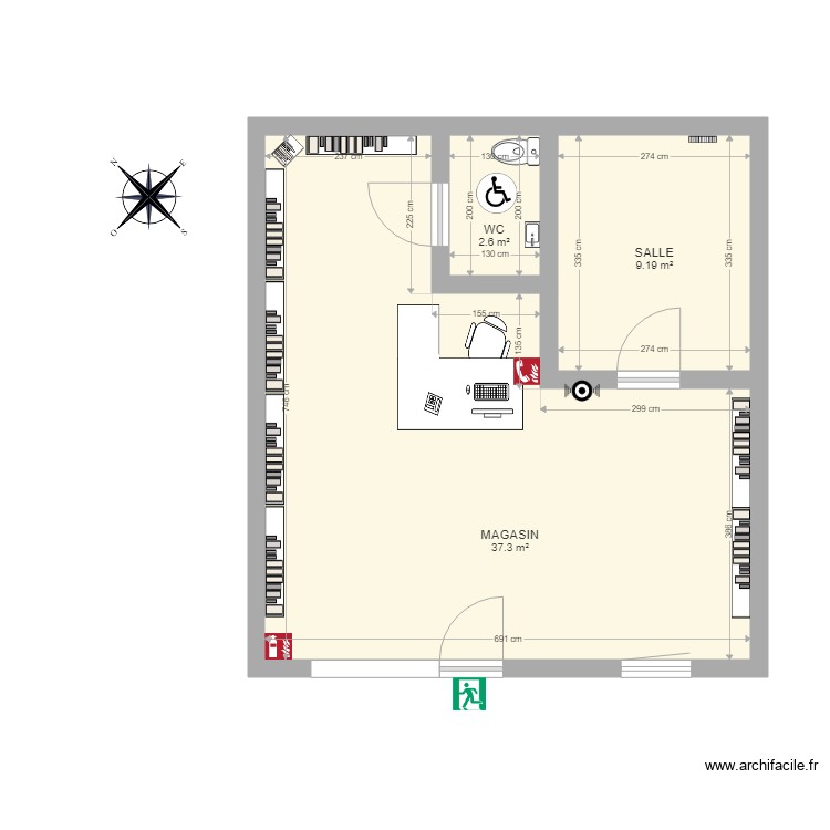 BIOSPA. Plan de 0 pièce et 0 m2