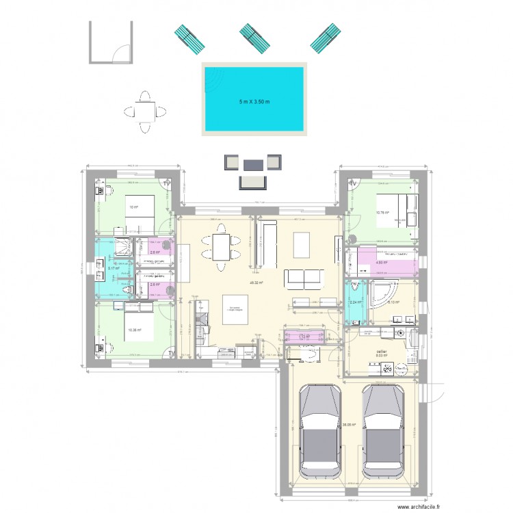 manirico 2. Plan de 0 pièce et 0 m2