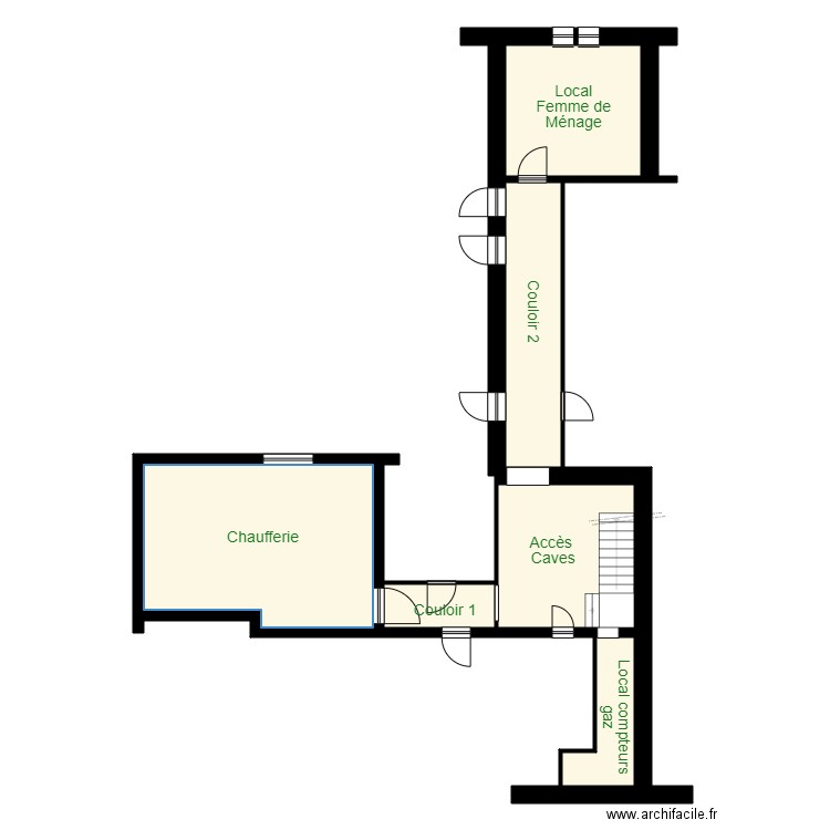 9 WCPR. Plan de 0 pièce et 0 m2