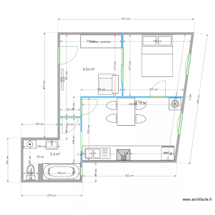 BOYER. Plan de 