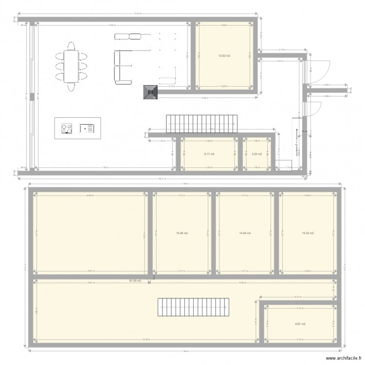 Rez. Plan de 0 pièce et 0 m2