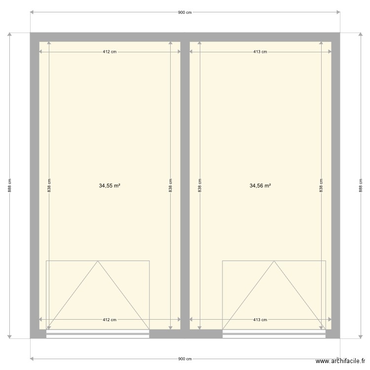 Plan 2. Plan de 0 pièce et 0 m2