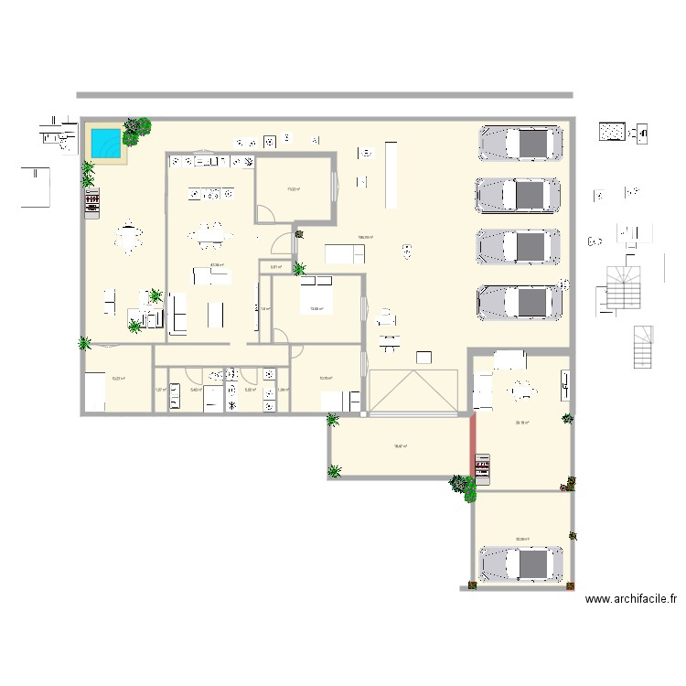 Para enviar a franchet modificado2. Plan de 0 pièce et 0 m2