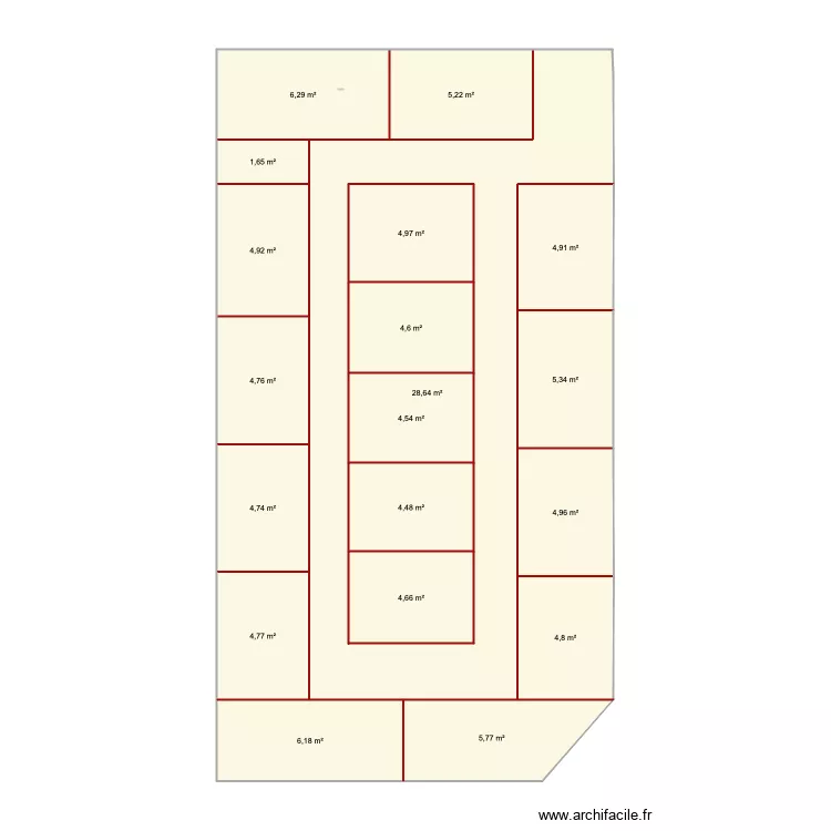 plan residence . Plan de 