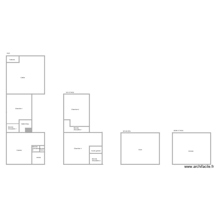 LAURENT REMILLY. Plan de 