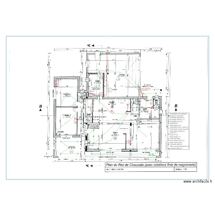 LAFON. Plan de 0 pièce et 0 m2