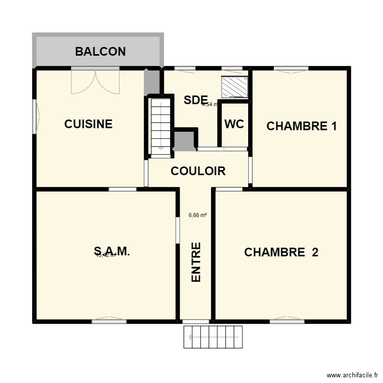 GUYOMARCH 1ER. Plan de 0 pièce et 0 m2