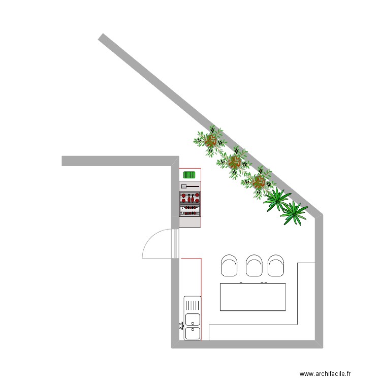 jardin 2. Plan de 0 pièce et 0 m2