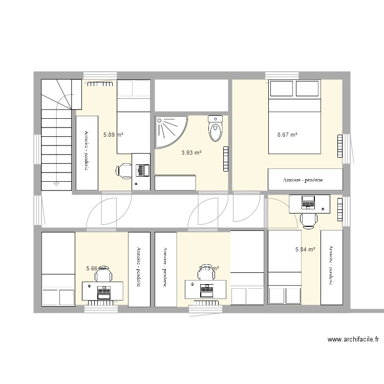 notre maison 2. Plan de 0 pièce et 0 m2