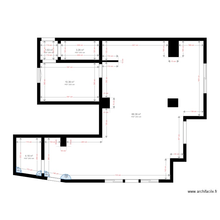 café de la mairie . Plan de 0 pièce et 0 m2