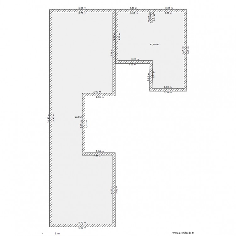 Projet Saint Medard. Plan de 0 pièce et 0 m2