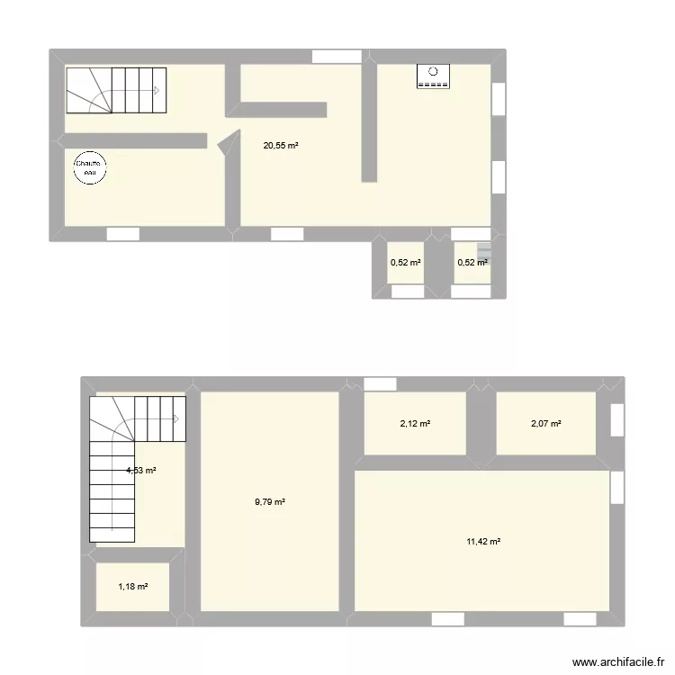 maison lugny. Plan de 9 et 53 m² maison lugny. Plan de 9 et 53 m²