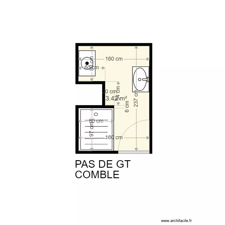 HAIGNERE SABINE . Plan de 
