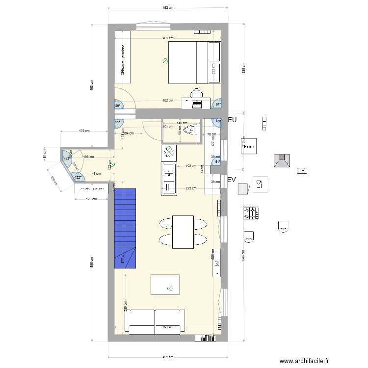 93310 premier archi esc pl1. Plan de 0 pièce et 0 m2