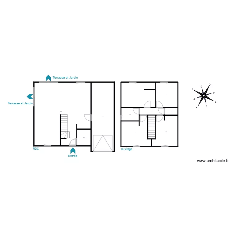 DESBOIS. Plan de 