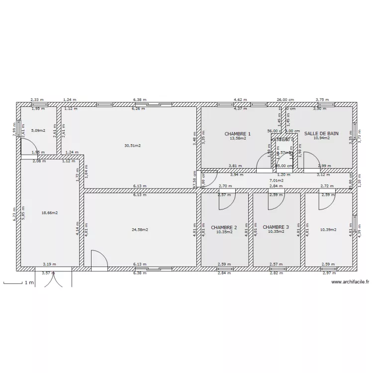 MAISON. Plan de 