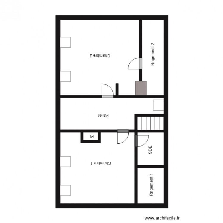 1ETG FELDEN. Plan de 0 pièce et 0 m2