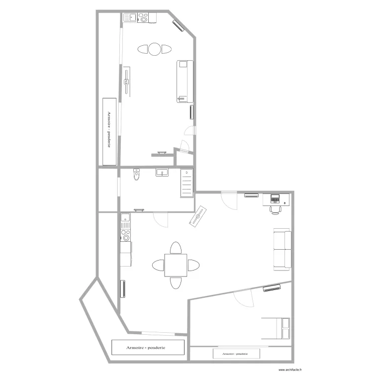 studio 3 projet Famille jacques. Plan de studio 3 projet Famille jacques. Plan de