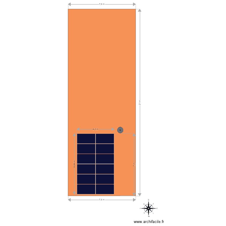 FREZARD 6KWC. Plan de 0 pièce et 0 m2