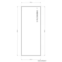 wall 28 flat plugs X 3