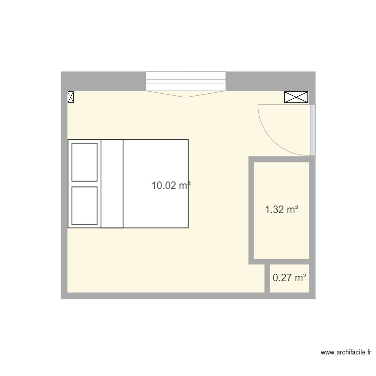 Chambre 2. Plan de 0 pièce et 0 m2