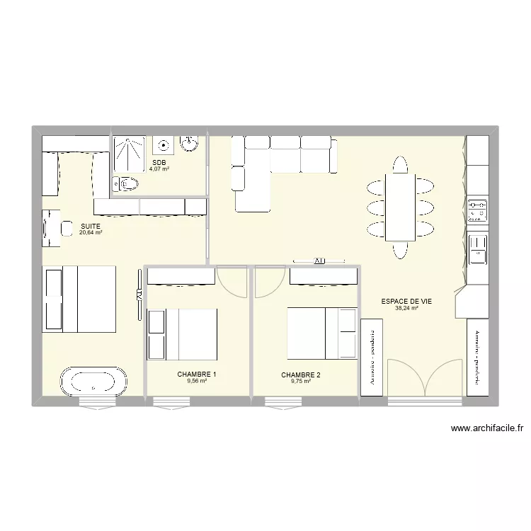SAINT PRIEST 2. Plan de 