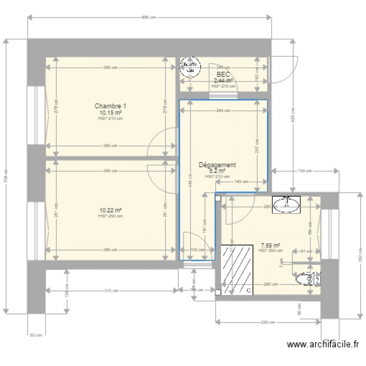 Cadalen. Plan de 0 pièce et 0 m2