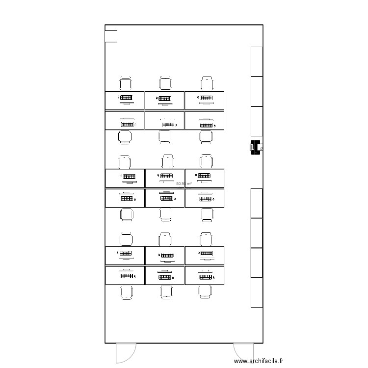 ACHATS. Plan de 0 pièce et 0 m2