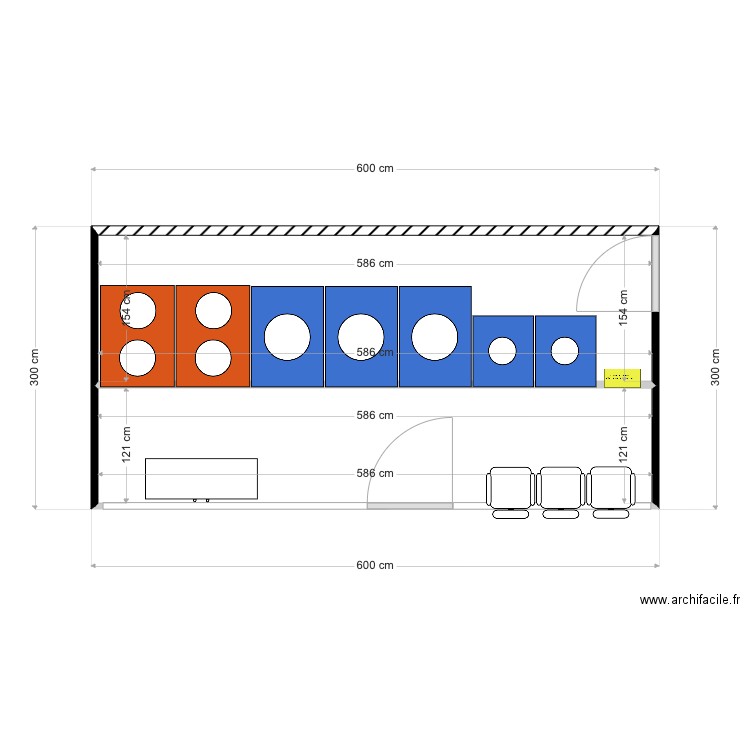 BUNGALOW LE TAILLAN. Plan de 0 pièce et 0 m2
