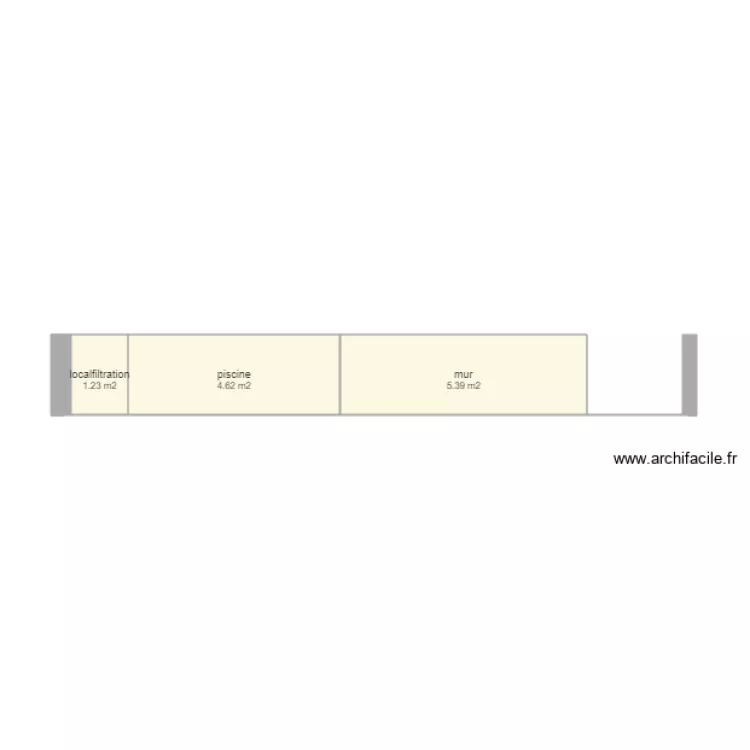 DP2 Plan en coupe . Plan de 